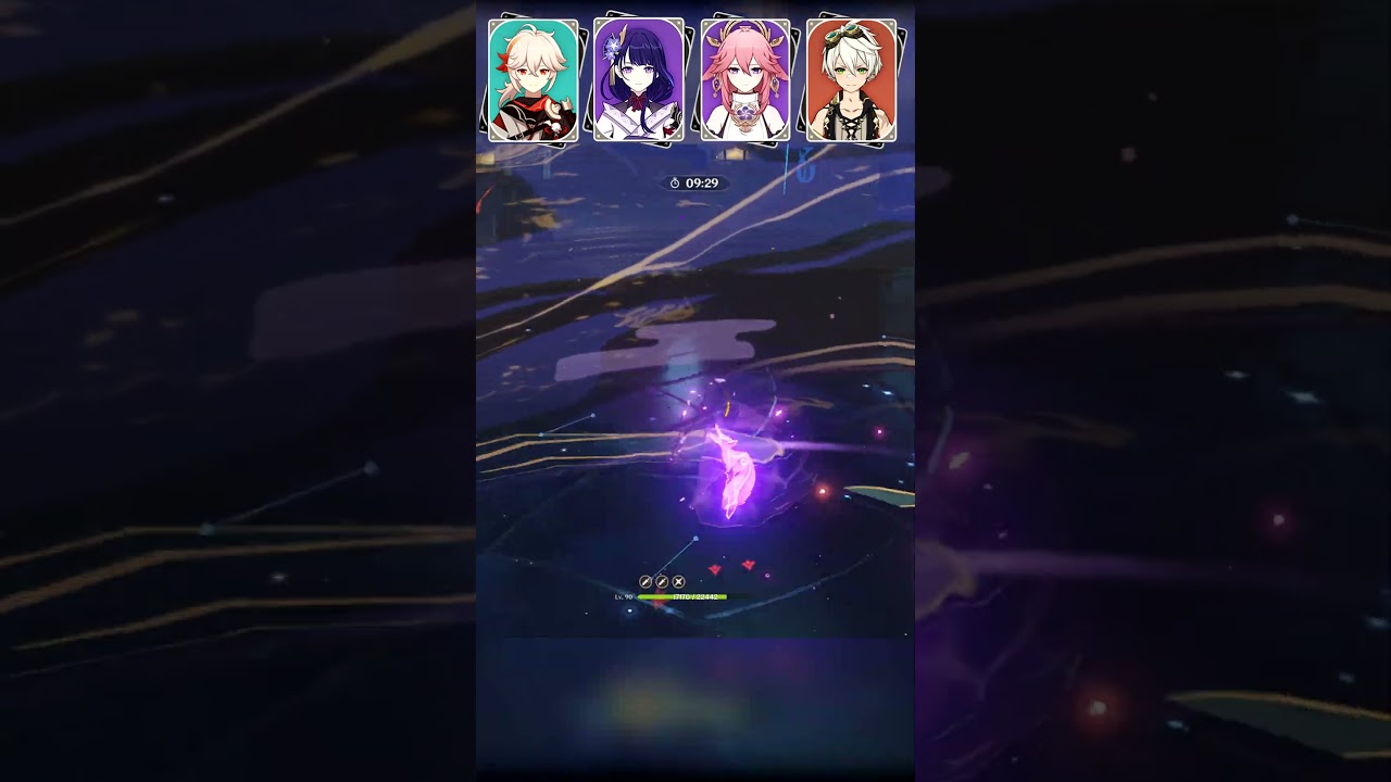 C1 Yae Miko + Raiden Shogun Team #shorts #genshinimpact