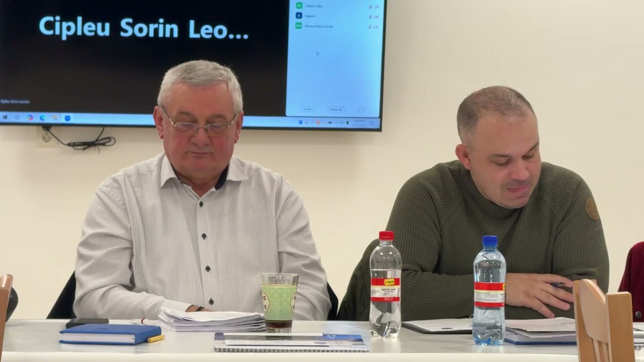 Ședință ordinara a Consiliului Local Alesd 18.12.2025