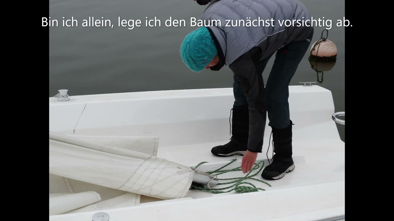 Segelschule Godewind - Aufbau einer Segeljolle