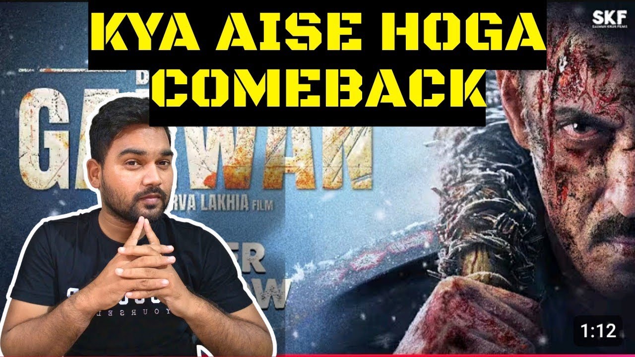 Galwan Movie Teaser Review | Salman Khan | Bikash Review 