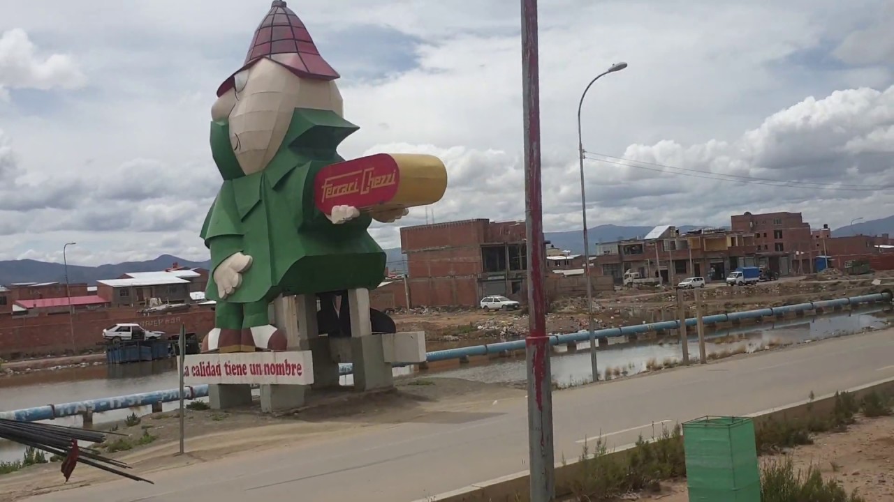 Llegando a la ciudad de Oruro Febrero de 2019