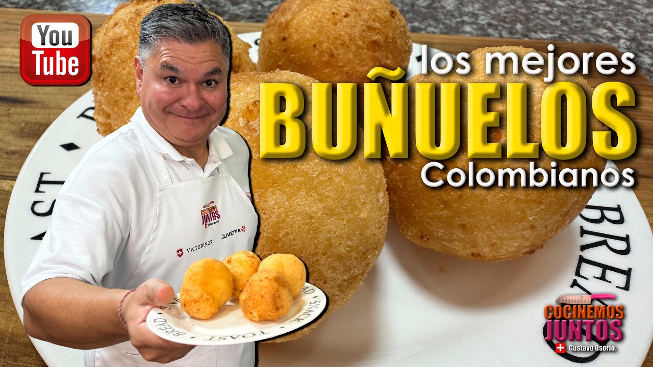 Como hacer los mejores BUÑUELOS colombianos