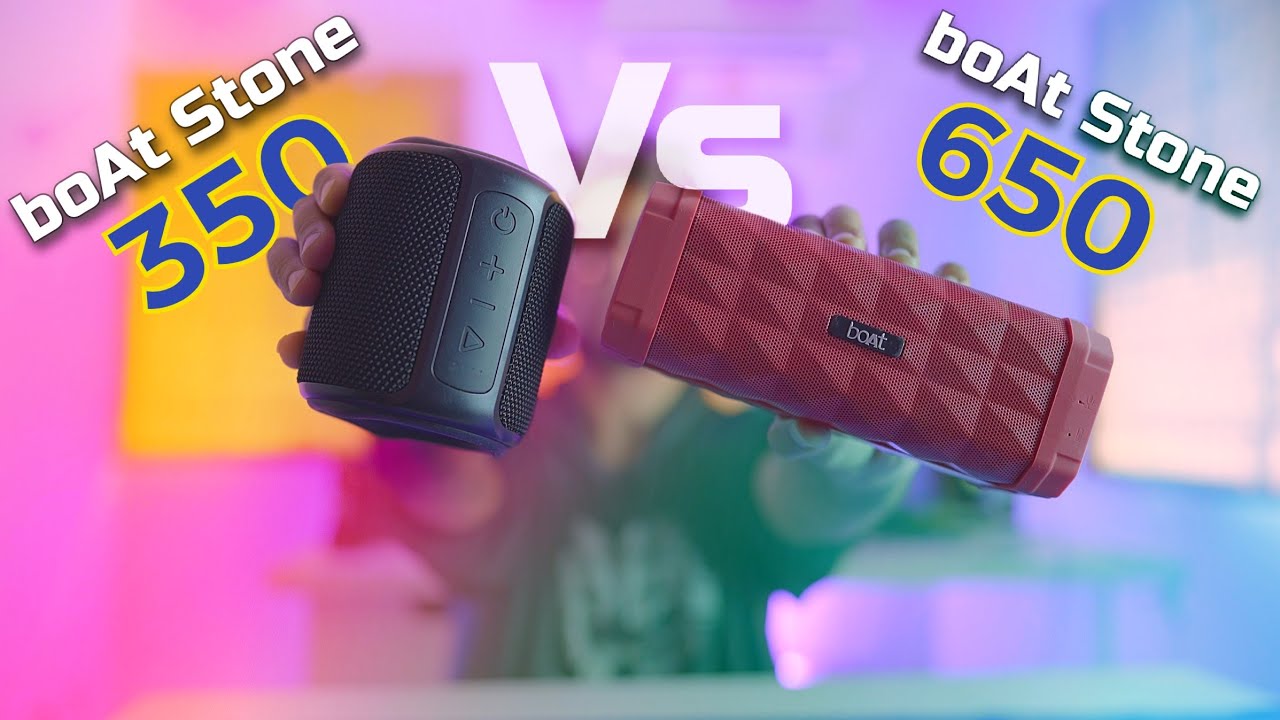 boAt Stone 350 vs boAt Stone 650: ULTIMATE COMPARISON[with SOUND TEST]