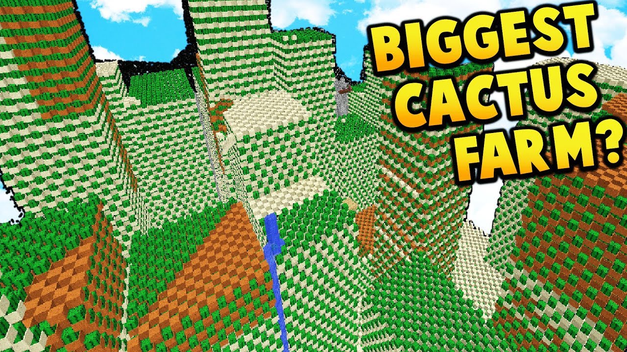 BIGGEST CACTUS FARM?!  | Minecraft FACTIONS #663