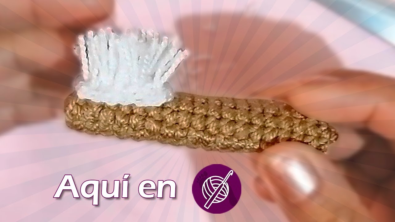 🪥CEPILLO DENTAL a Crochet🧶 | Colección HERRAMIENTAS y ACCESORIOS para AMIGURUMIS🧶
