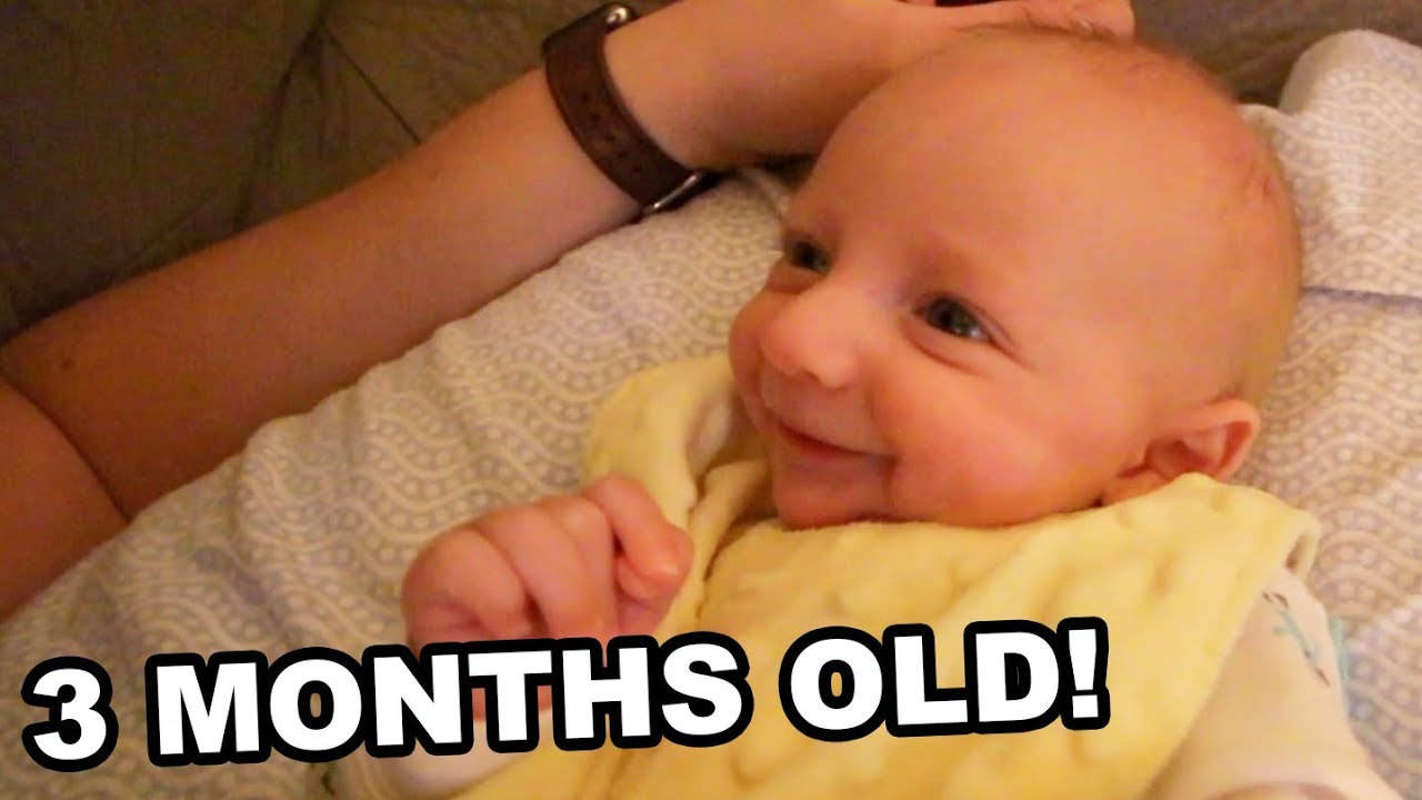 Luke Is Three Months Old!