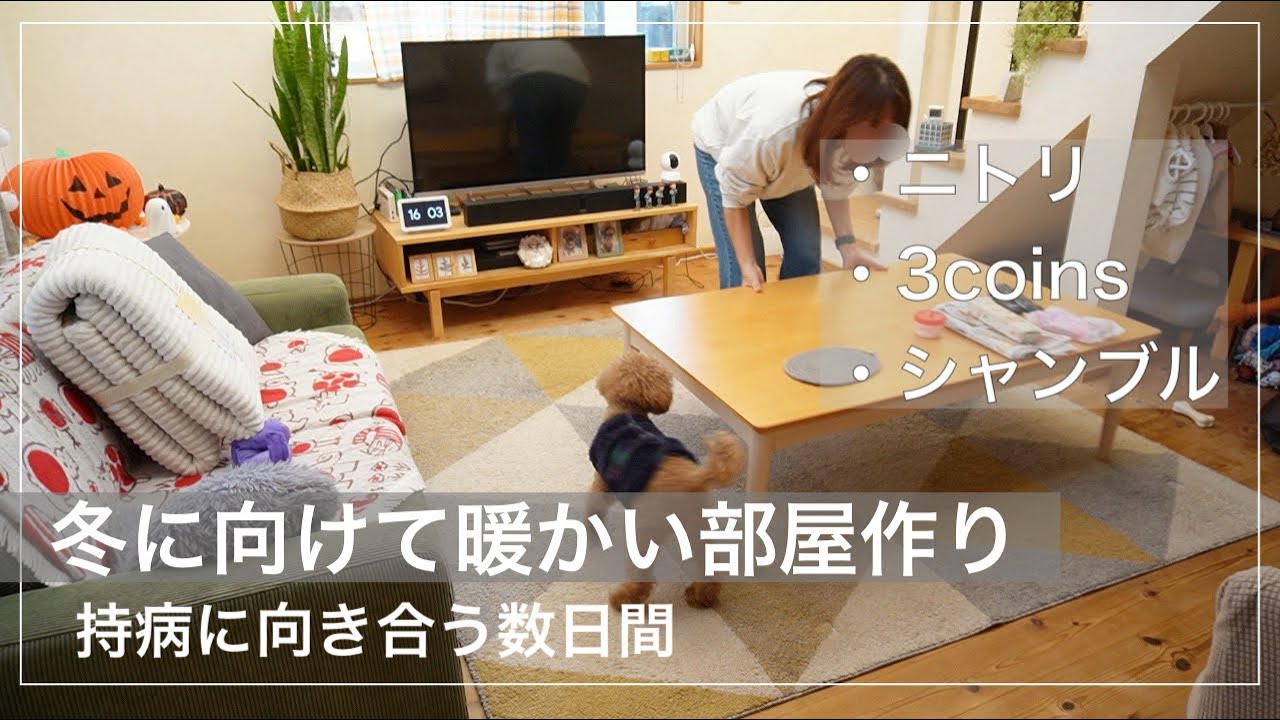 【模様替え】持病との向き合い方/夕飯作り