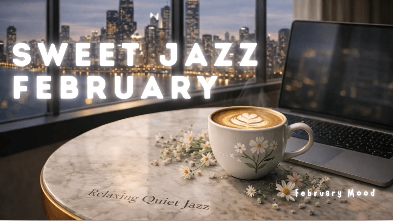 SOFT JAZZ FEBRUARY – Relaxing Jazz Instrumentals with Happy Bossa Feel for Best Study