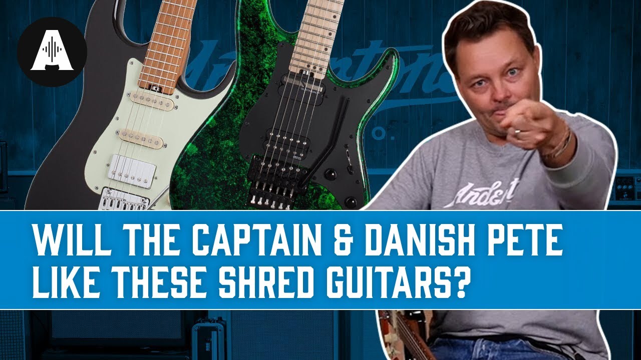 Will Lee & Pete Like these Shred Guitars? - Schecter Nick Johnston & Sun Valley Super Shredder!