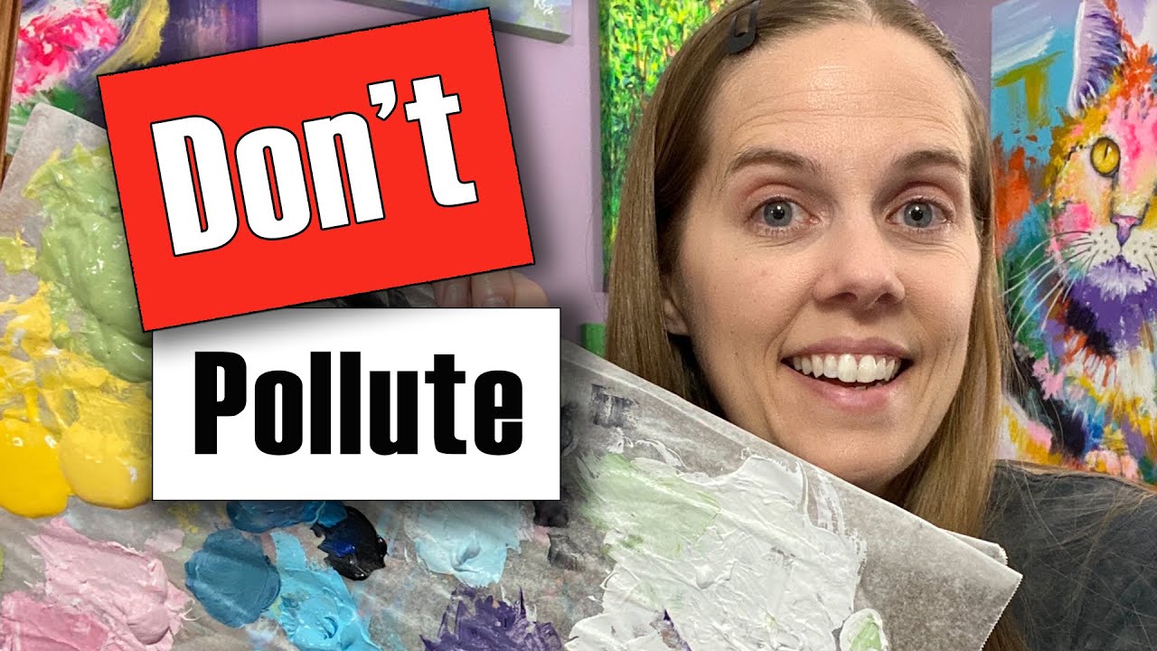 How to Dispose of Acrylic Paint PROPERLY