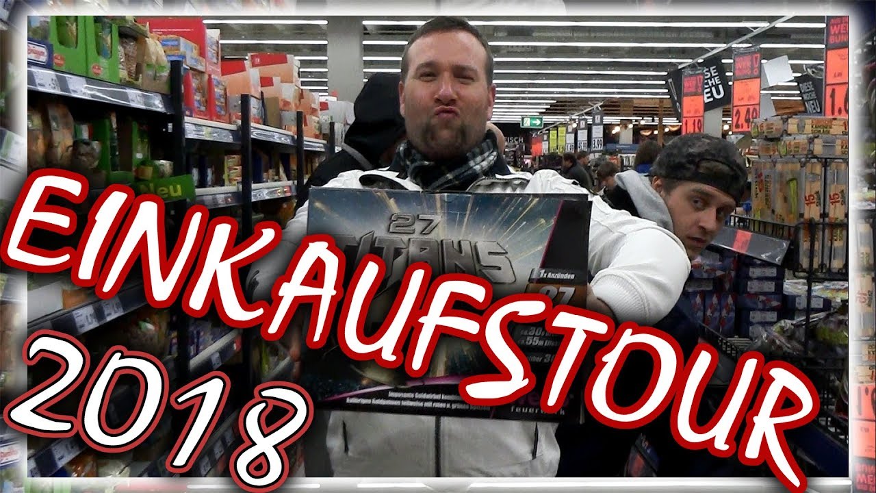 Silvester Feuerwerk Einkaufstour 2018 | Das 1. mal Vitrine | Planet Firework