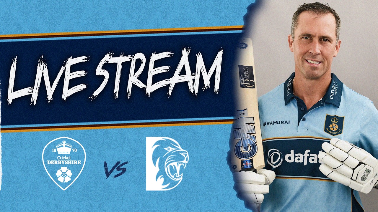 ⚪ LIVE CRICKET | Derbyshire Falcons vs Durham
