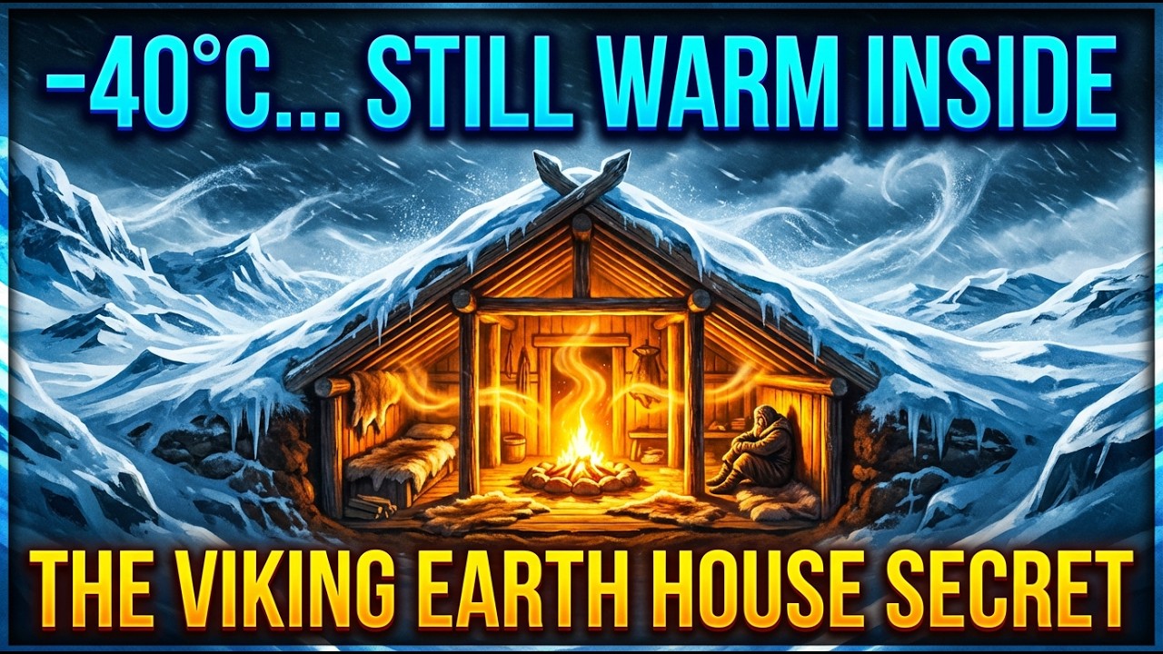 Why Viking Earth Houses Never Froze in -40°C Arctic Winters