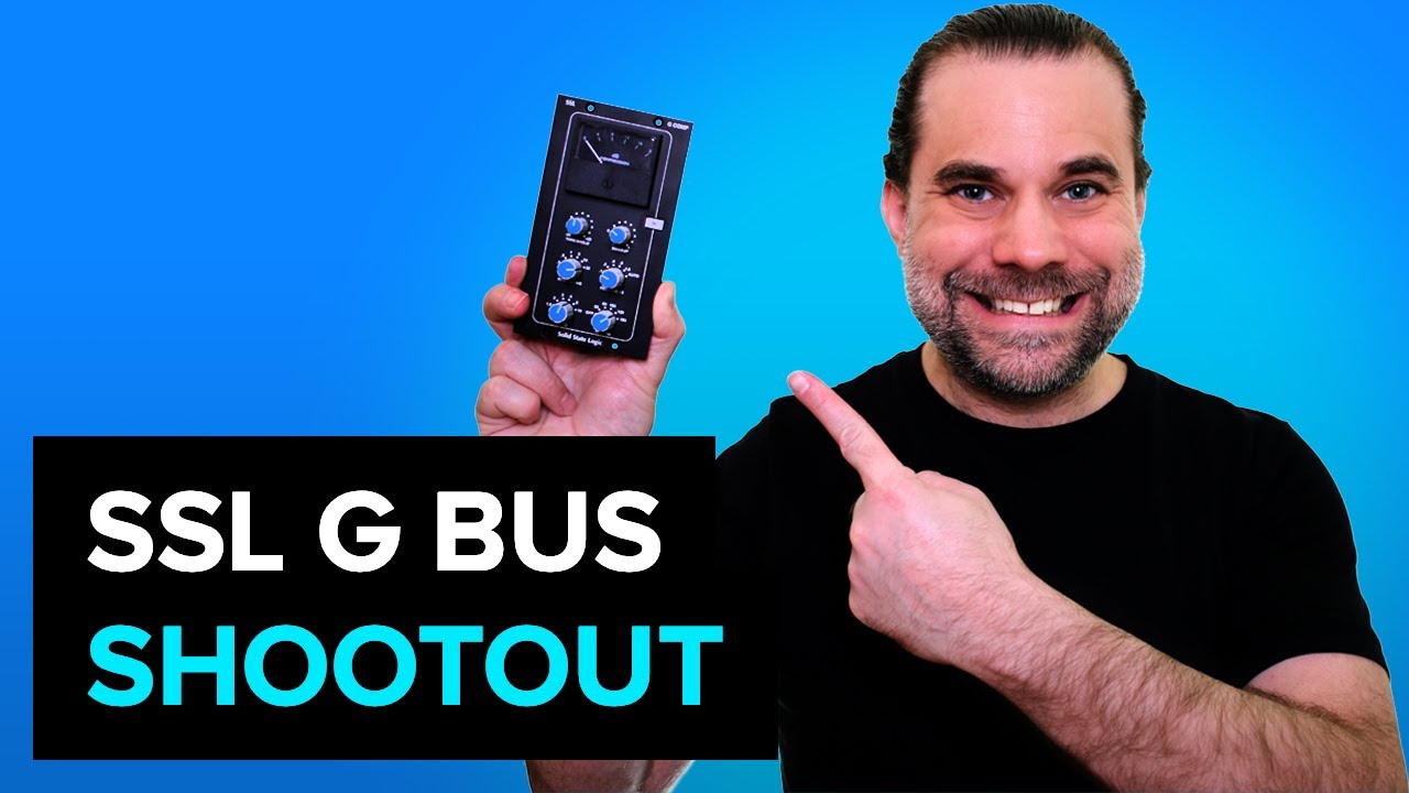 SSL G Bus Compressor Shootout 2000 (Hardware vs Plugins)