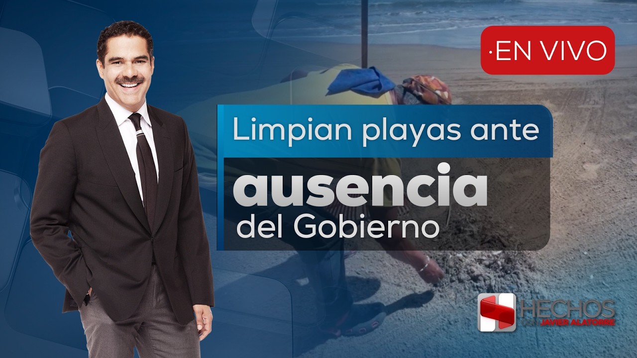 #Hechos | Habitantes de Veracruz limpian las playas contaminadas por hidrocarburo (26/03/26)