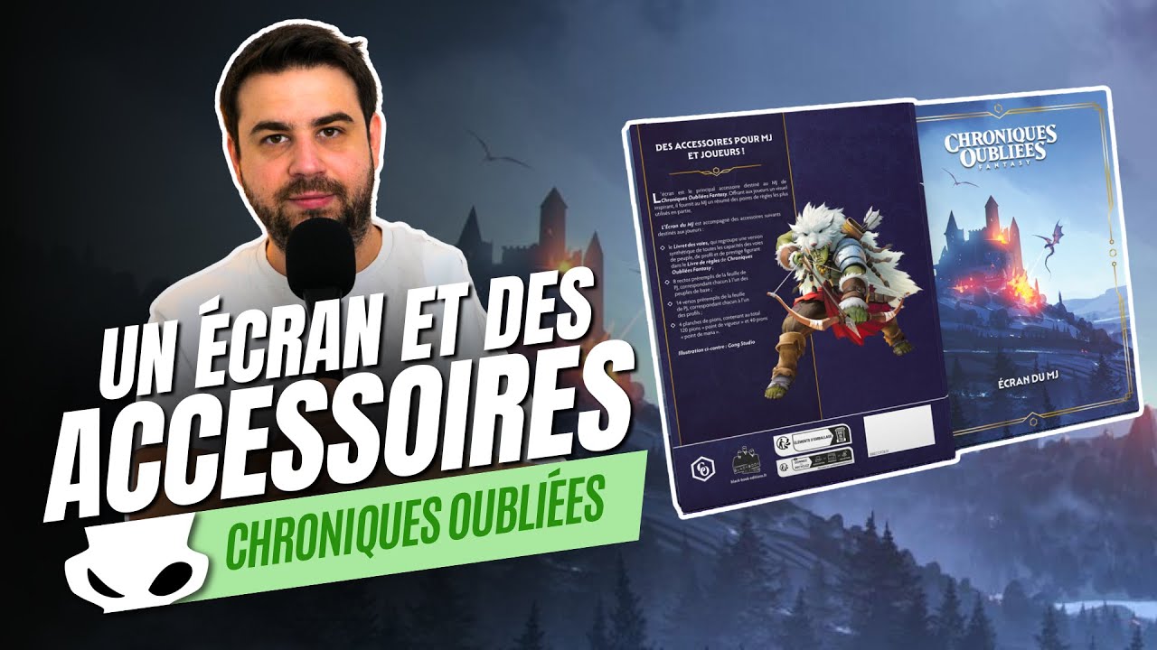 Chroniques Oubliées V2 - Présentation du kit du maitre