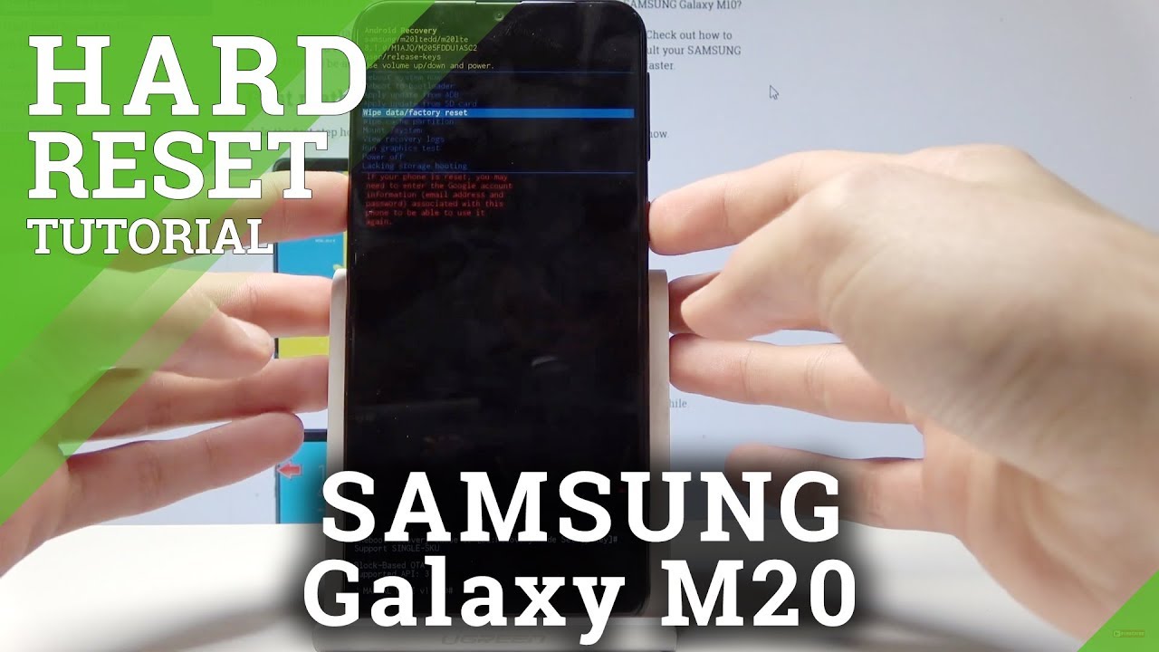 Аппаратный сброс настроек SAMSUNG Galaxy M20 — сброс настроек до заводских / обход блокировки экрана