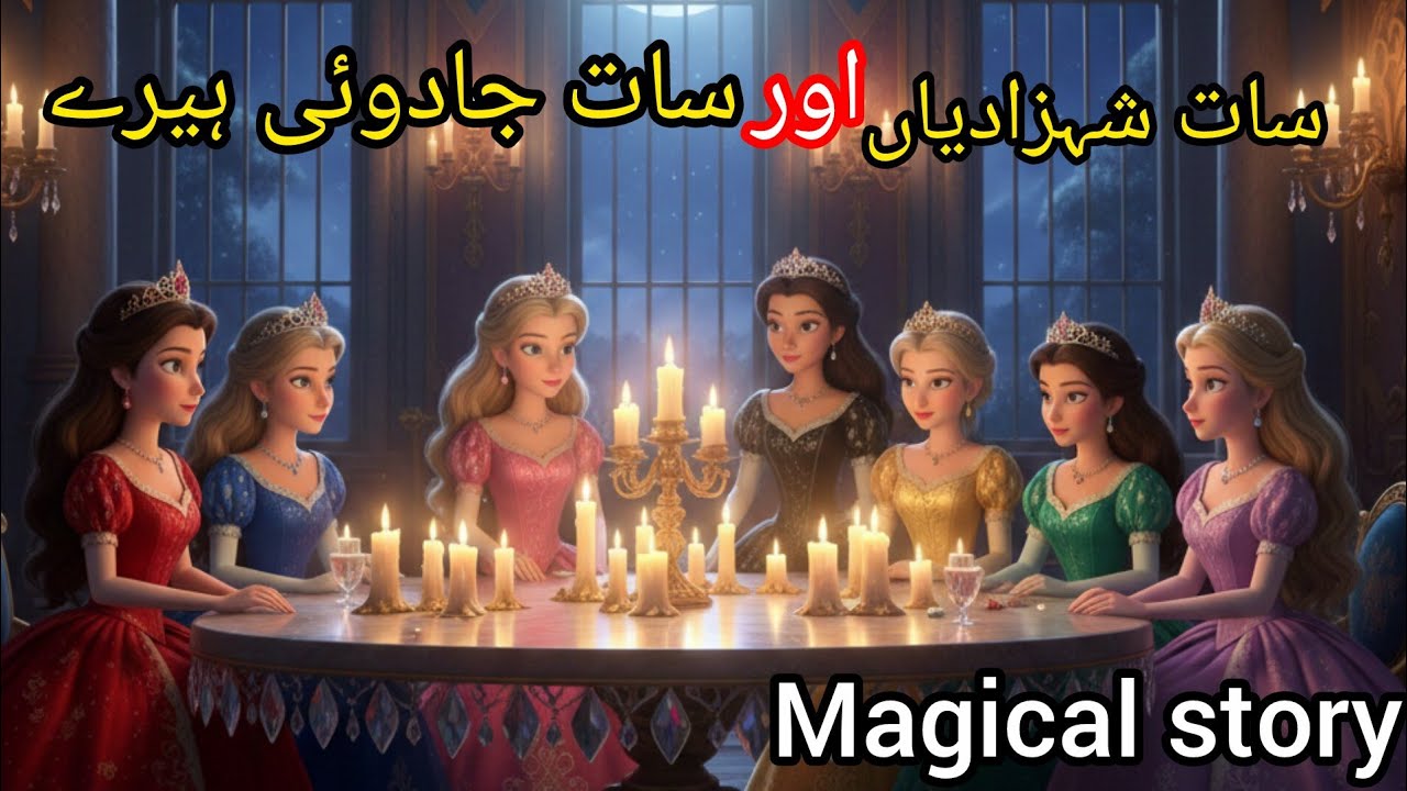 Seven Princesses and Seven Magical Diamonds | Fantasy Fairy Tale