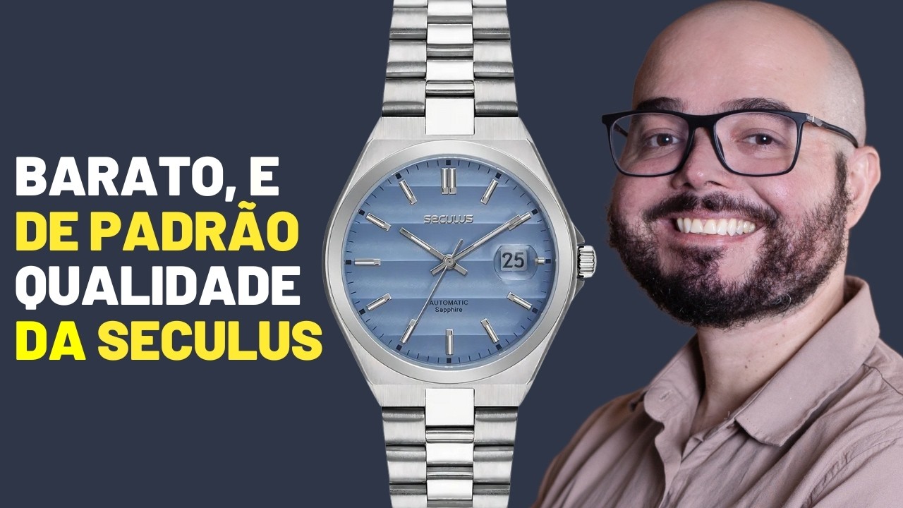 O Relógio Mais INCRÍVEL e BARATO Que a Seculus Já Fez