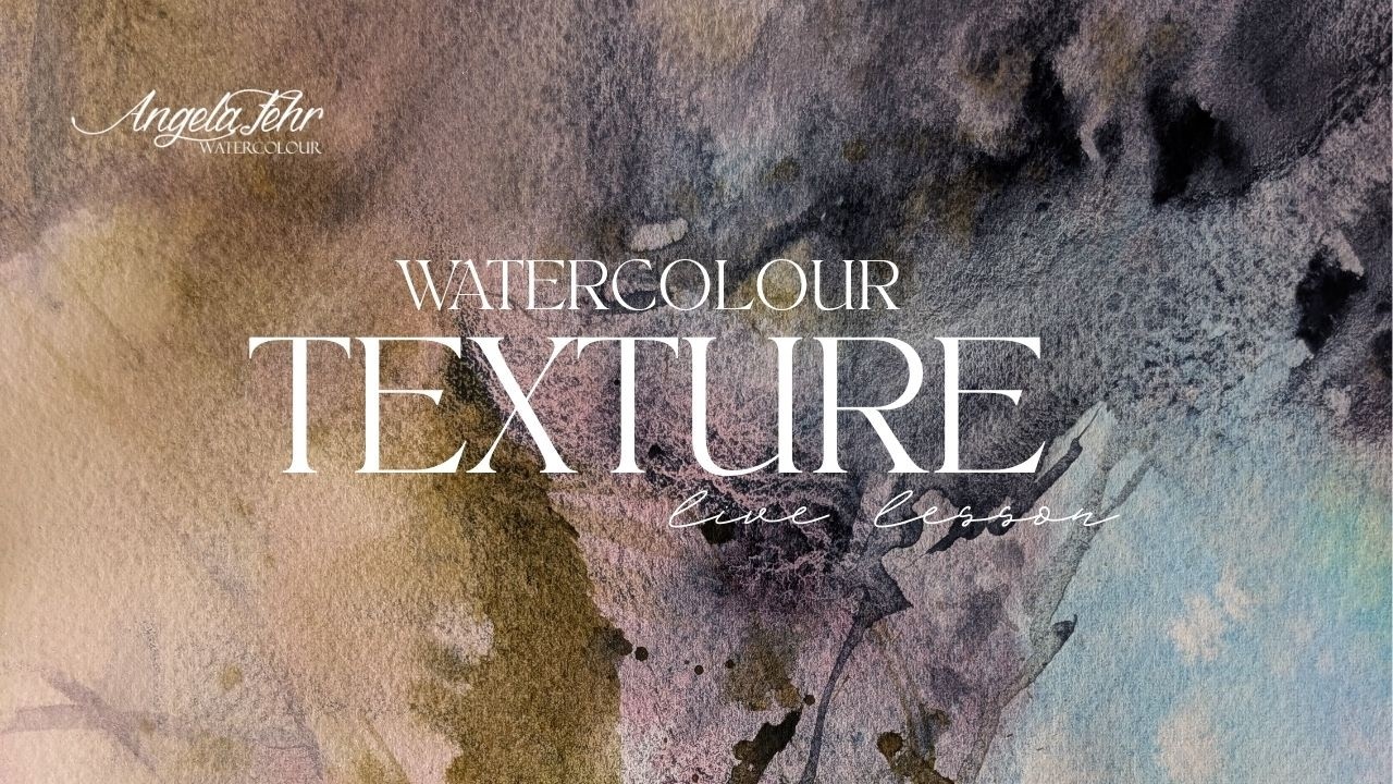 Watercolour Techniques: Creating Texture using Sedimentary & Granulating Pigments