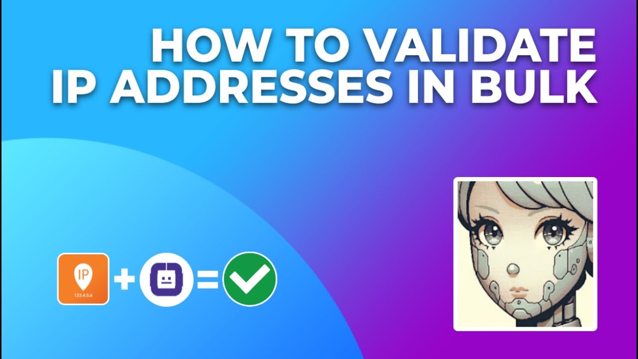 HOW TO VALIDATE IP ADDRESS LISTS IN BULK | VALID IP ADDRESS CHECKER | AUTOMATIC IP ADDRESS VALIDATOR