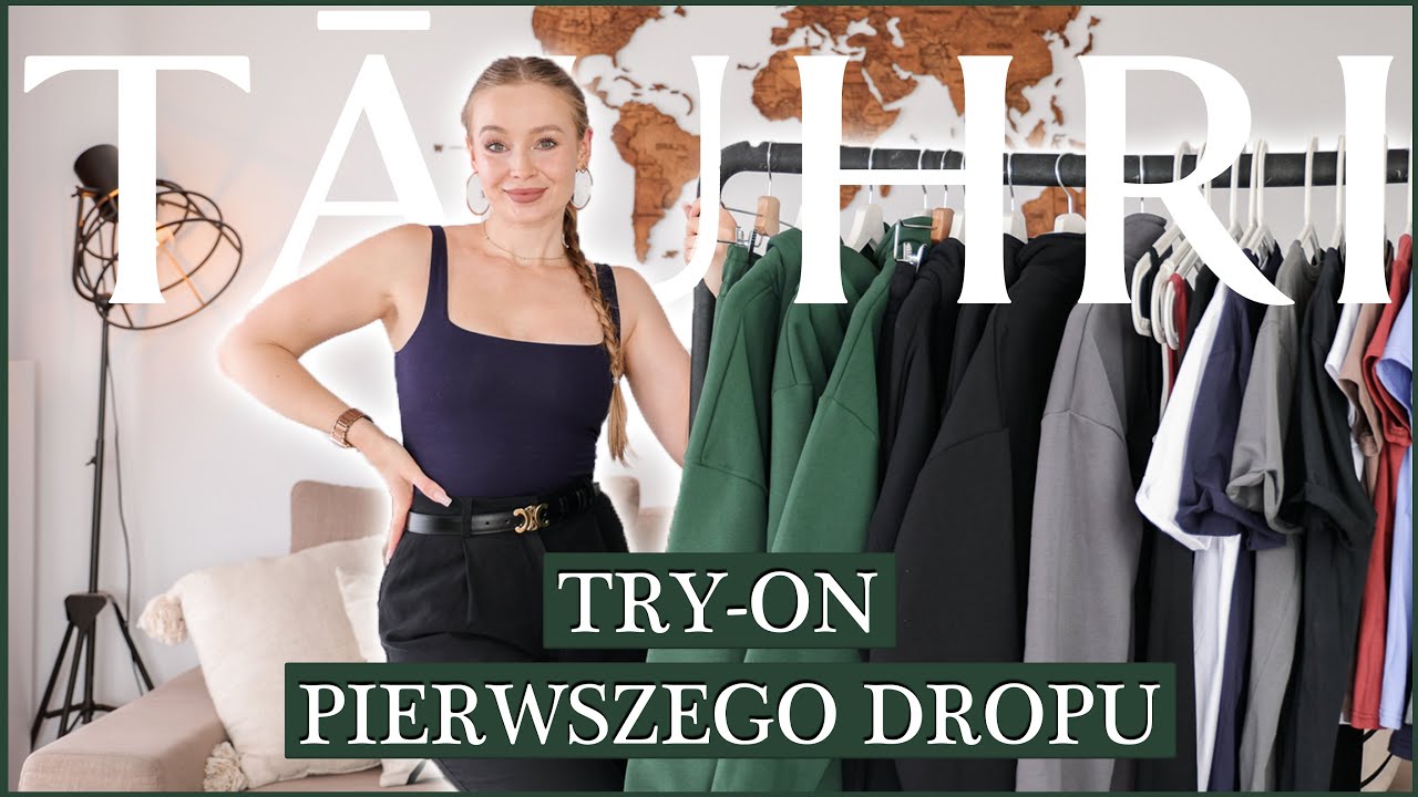 🤍TRY -ON PIERWSZEGO DROPU MOJEJ MARKI TĀUHRI🤍