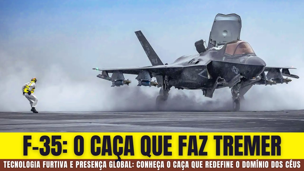 Como o F-35 Se Tornou o Pesadelo dos Inimigos dos EUA