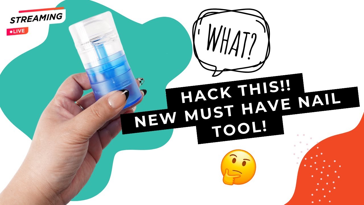 NAIL STAMPING HACK REVEAL! Easy Resize Your Stamped Designs with FLEXI STAMPER | Maniology LIVE!
