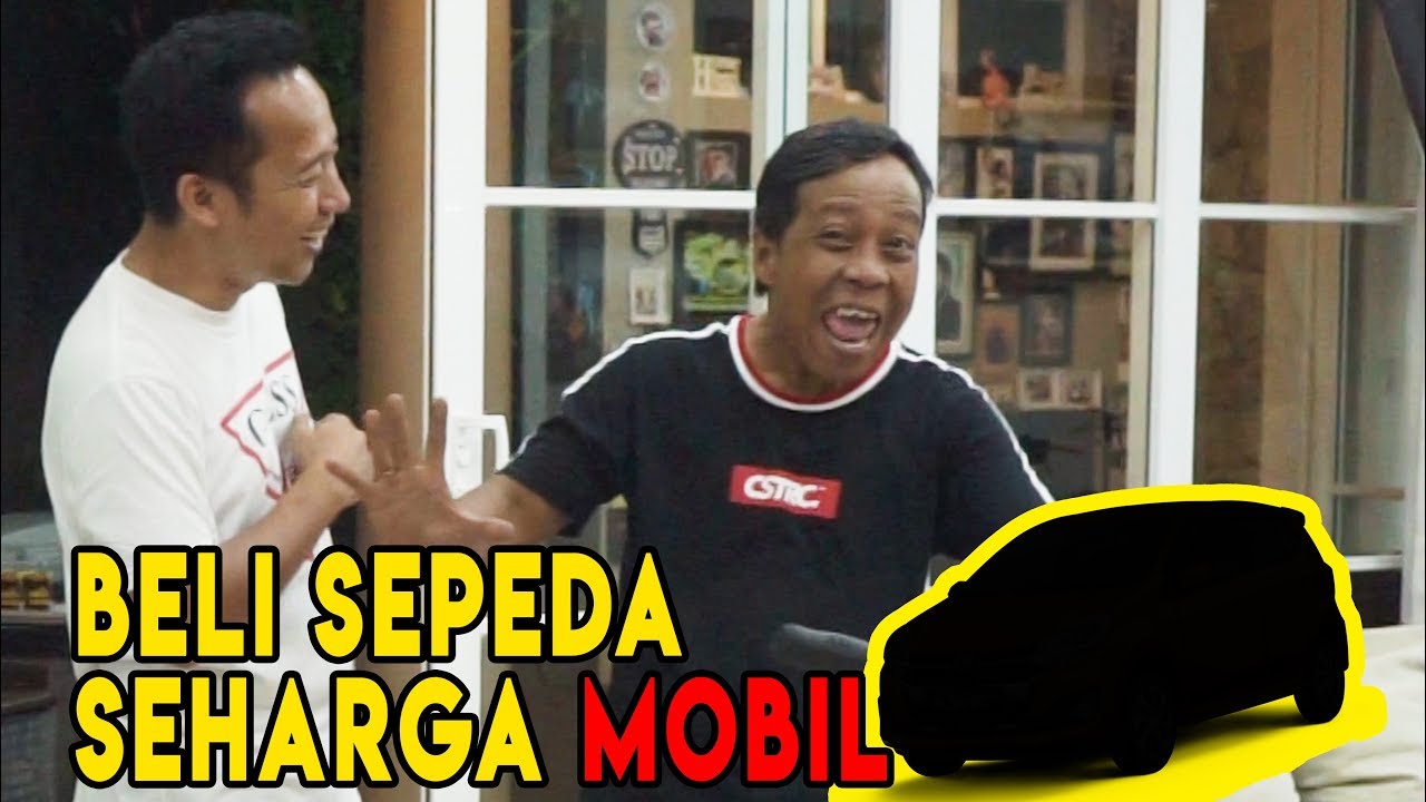 BELI SEPEDA SEHARGA MOBIL !!!