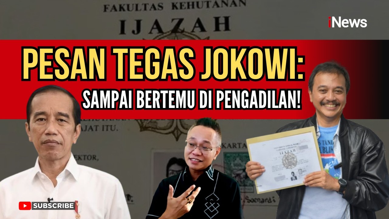 Jokowi Tegaskan Akan Bertemu di Pengadilan! Ini Penjelasan Ade Darmawan