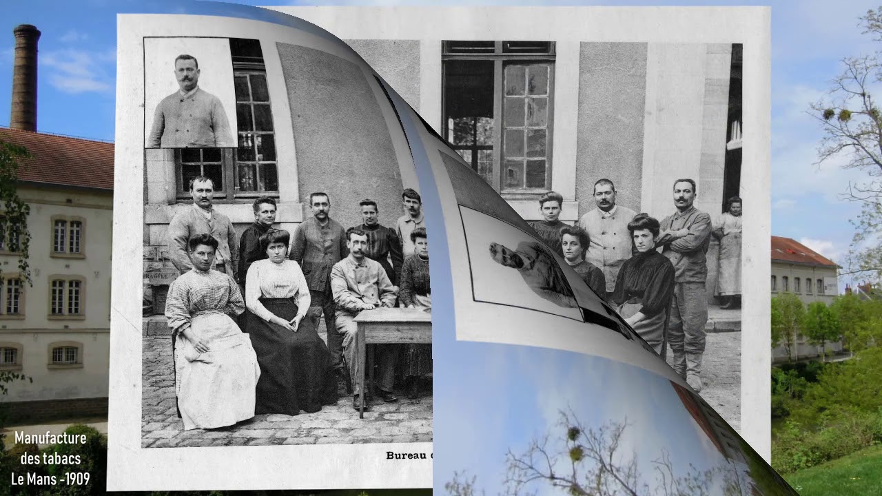 Personnel Manufacture des Tabacs Le Mans 1909