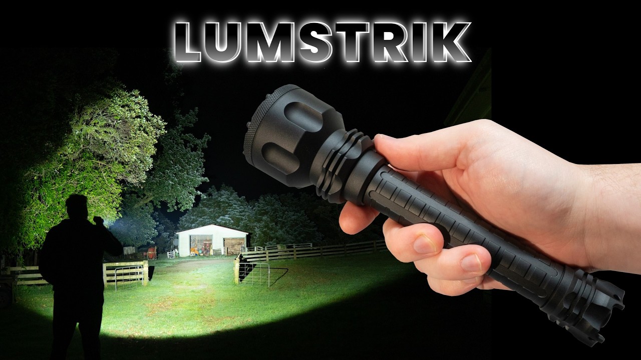 Impressive 5000 Lumen Flashlight from LUMSTRIK - New Brand