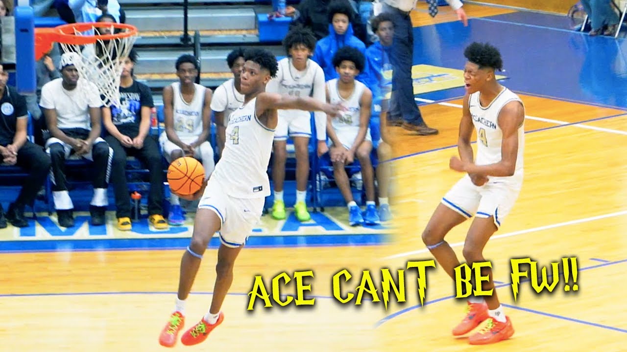 NAH Ace Bailey On His Senior Night Was DIFFERENT.. Steve Pikiell Pulled Up & WATCHED