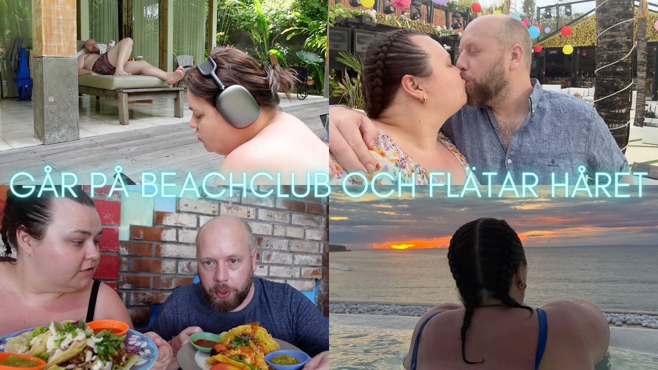 VI ÅKER TILL SEMINYAK OCH FREDRIK GÖR PLANER FÖR DAGEN UTAN ATT JAG VET - Bali 2024