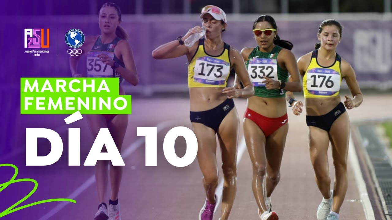 Marcha 20KM Femenino - Juegos Panamericanos Junior ASU 2025