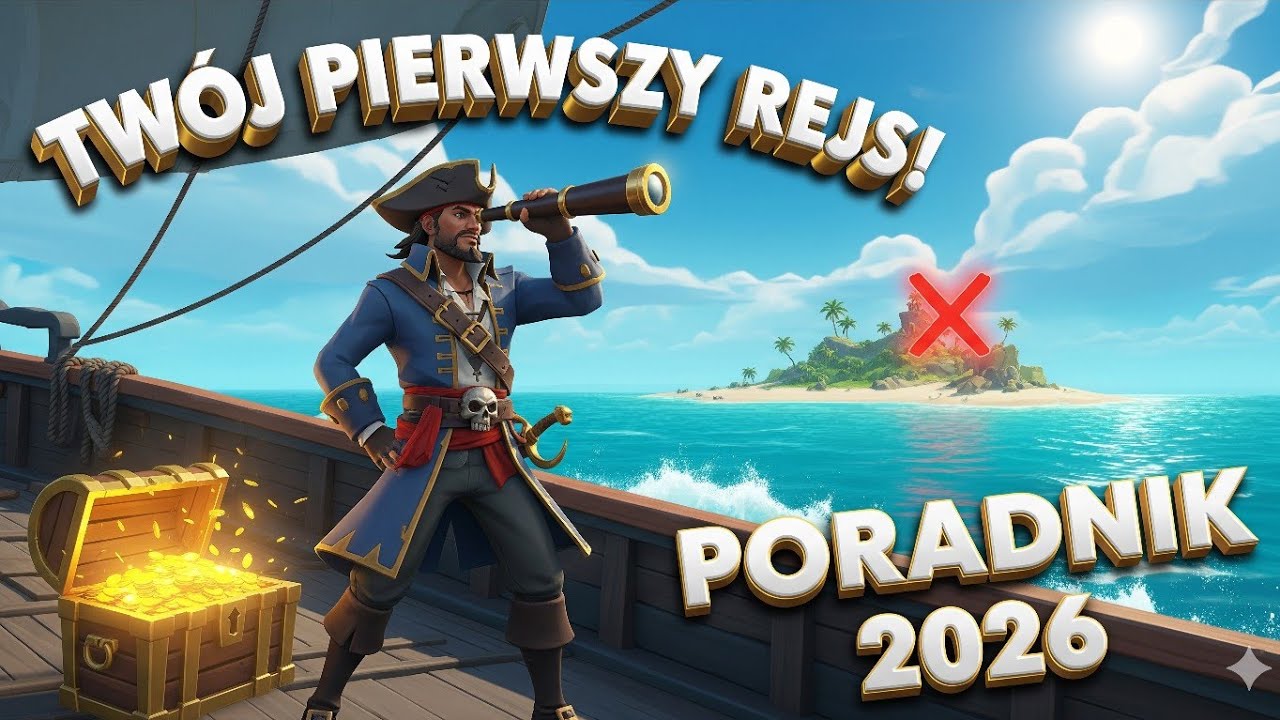 Poradnik jak zacząć grać w Sea OF Thieves krok po kroku jak włączyć żeby wypłynąć w pierwszy rejs 