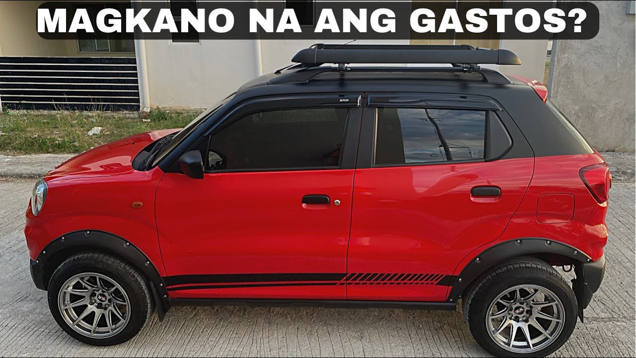 MAGKANO NA ANG GASTOS NAMIN SA UPGRADES || SUZUKI S-PRESSO