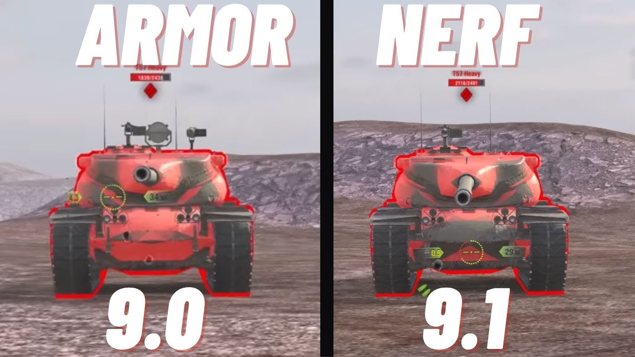 T57 ARMOR NERF IN 9.1