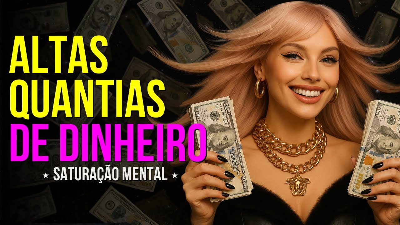 Esteja Pronta Para Receber Altas Quantias de Dinheiro 💲 Desbloqueio Financeiro Total