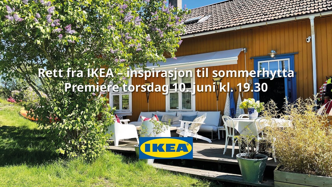 Inspirasjon til sommerhytta | Rett fra IKEA | IKEA Norge