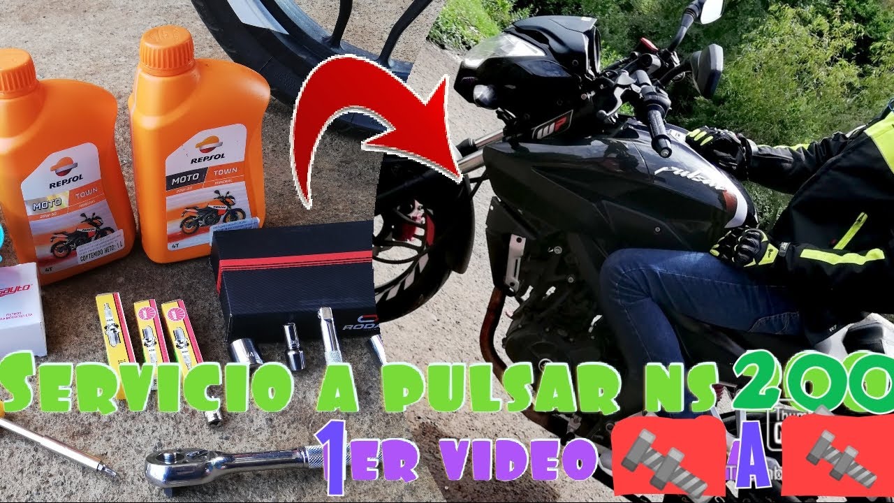 Pulsar 200ns servicio de mantenimiento paso a paso