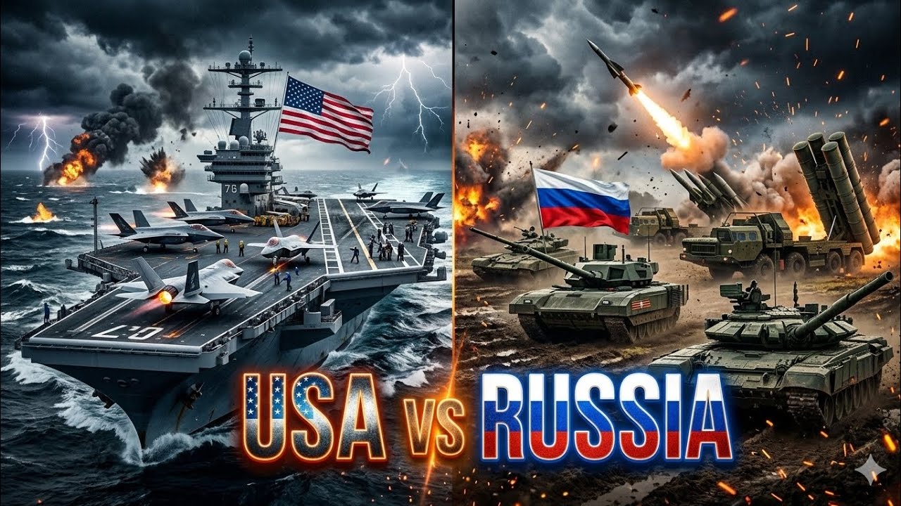 USA vs Russia Military Comparison 2026 | Who Would Win?