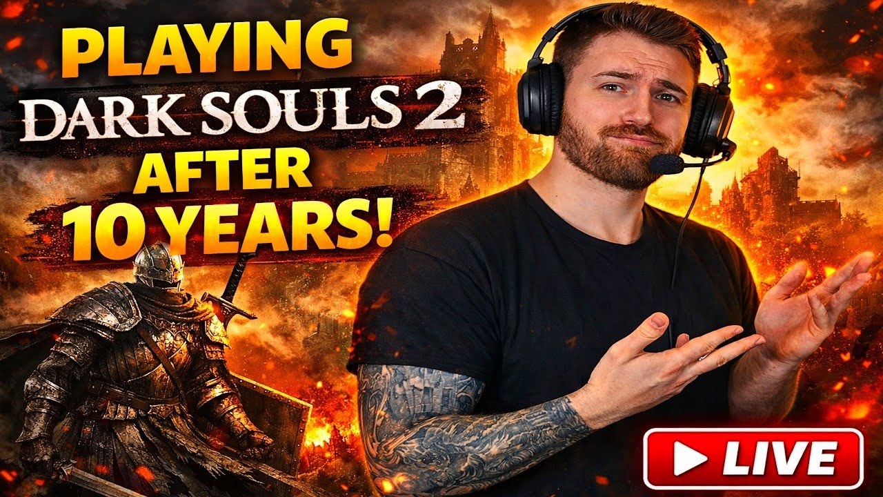 Dark Souls 2 LIVE – The WORST Souls Game Ever Made?