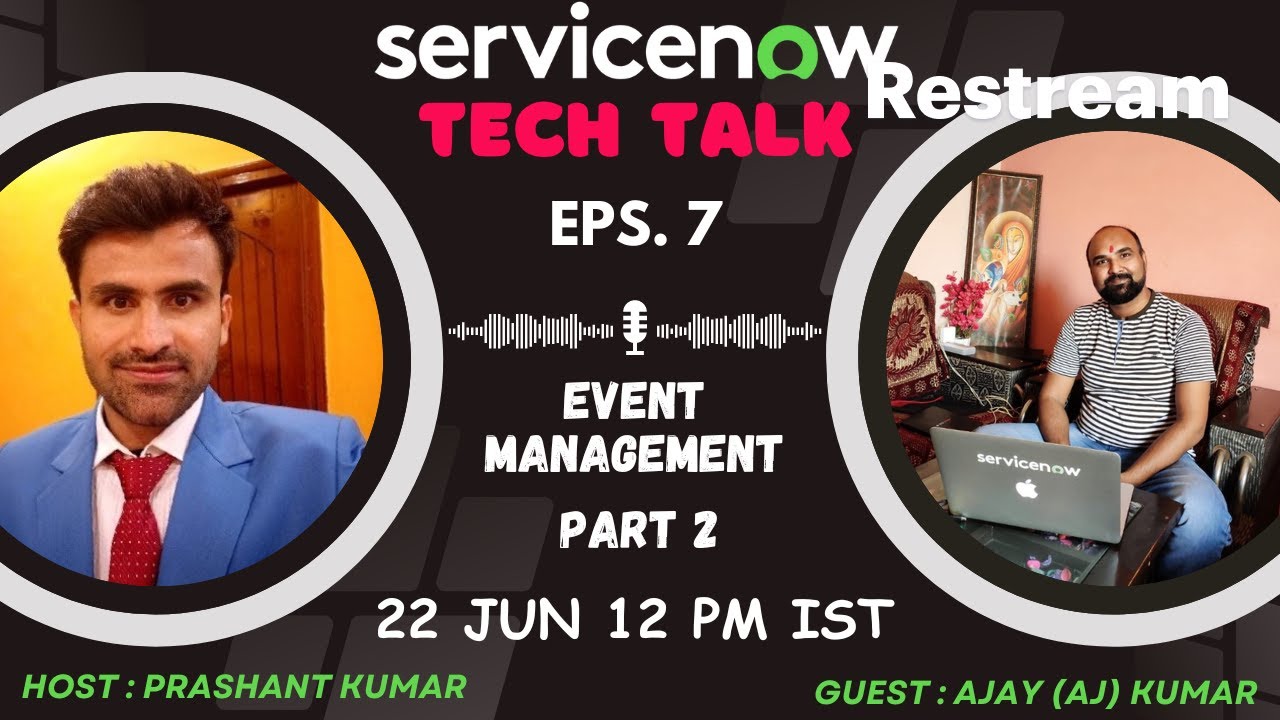 Tech Talk with Prashant | Technical Expert: Ajay Kumar | Episode 7 | EVENT MANAGEMENT Part 2