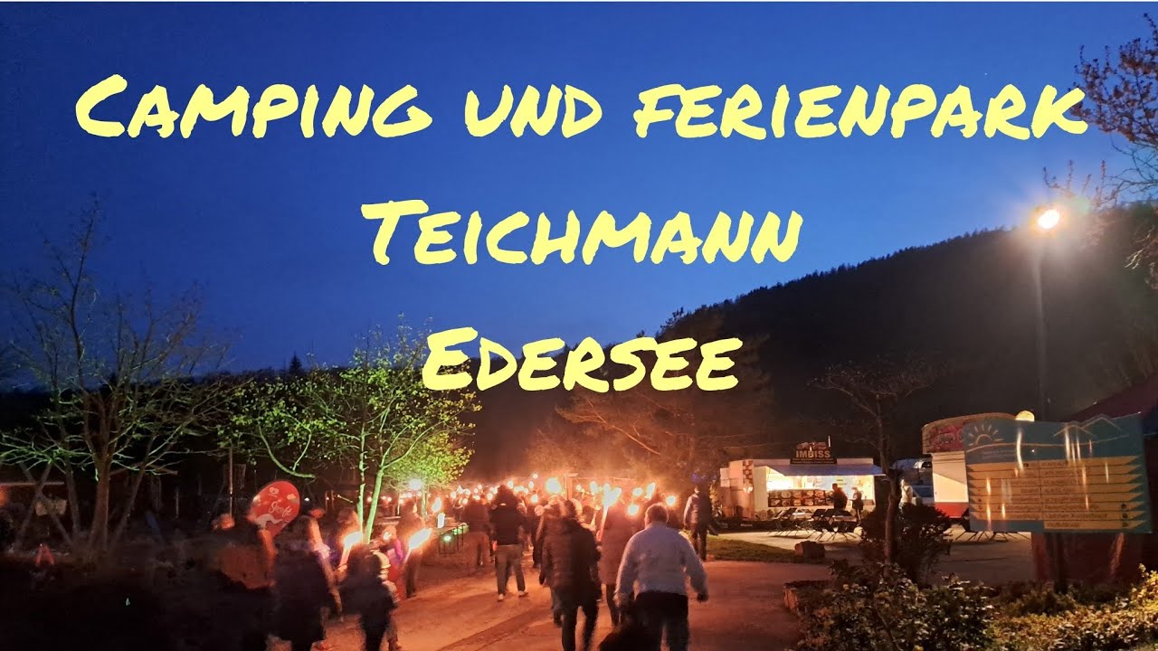 Traumcampingplatz der Familie Teichmann am Edersee