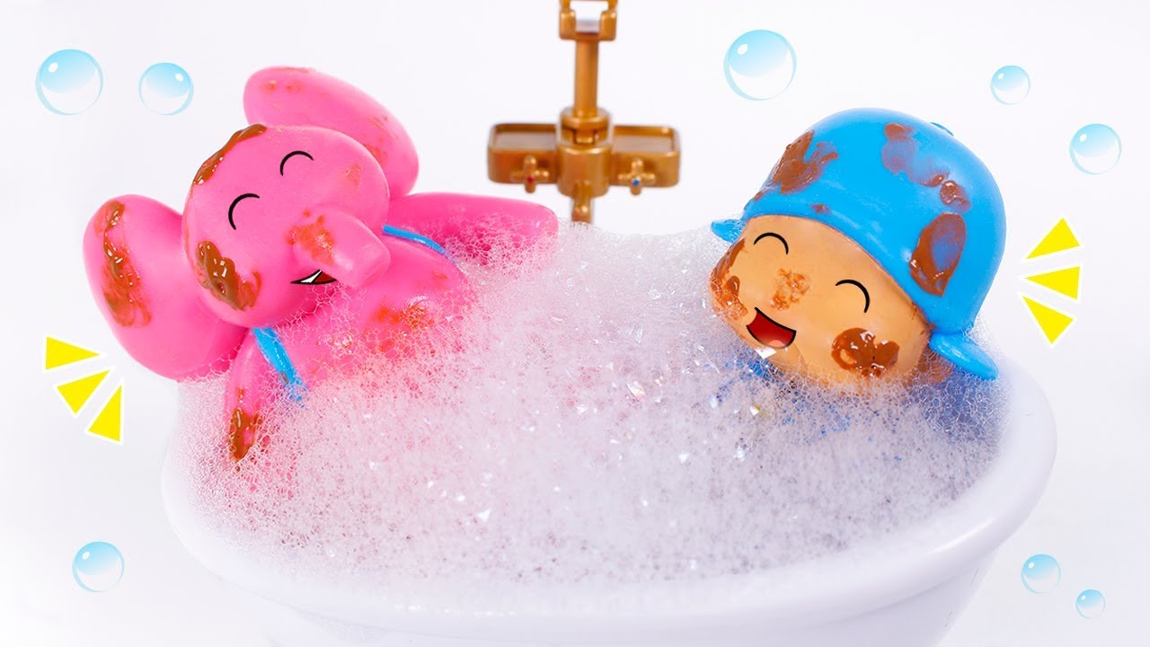 Juguetes de niños 👶 ¡Baño divertido con burbujas! 😀🛁💦