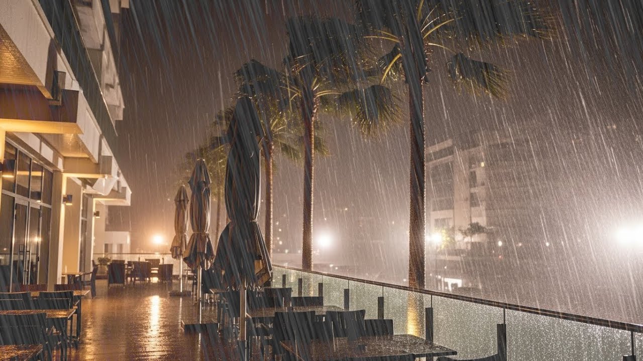 Cozy rain sounds for fast sleep, relaxation, white noise, overcoming insomnia, ASMR
