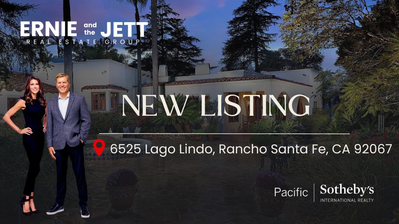 Historic Lilian Rice Estate in Rancho Santa Fe Covenant | 6525 Lago Lindo Ernie & The Jett