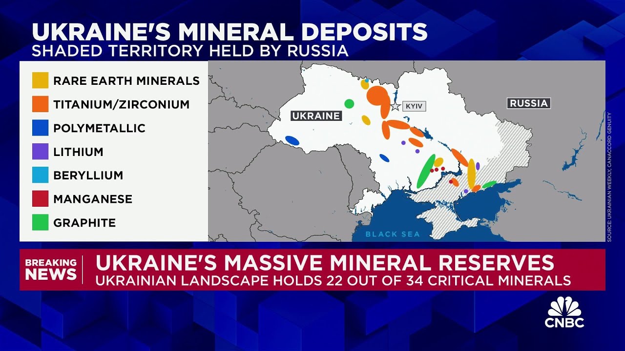 Ukraine's massive raw mineral wealth
