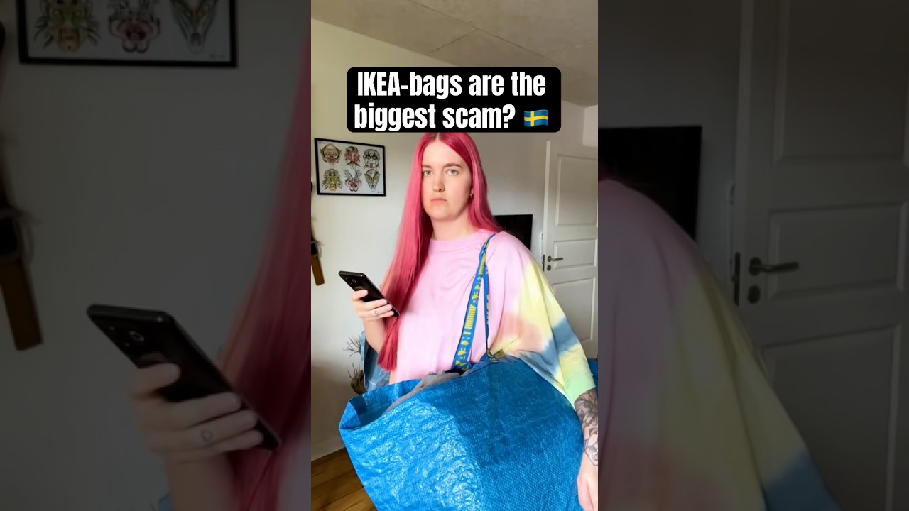 Torby IKEA to największe oszustwo? 🇸🇪 #ikea #ikeabag #thenordics